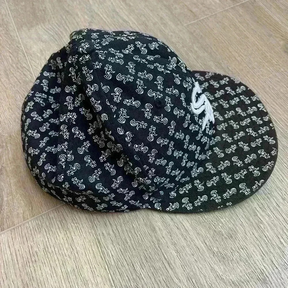 Chicago White Sox New Era MLB Genuine Merchandise Flat Bill Baseball Hat Size 8 - Picture 3 of 7